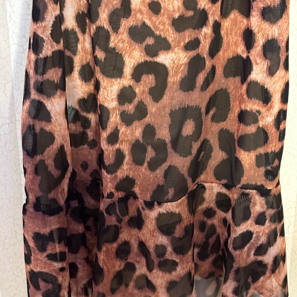 COPY - COPY - Zaful Leopard Print Chemise - Picture 6 of 12